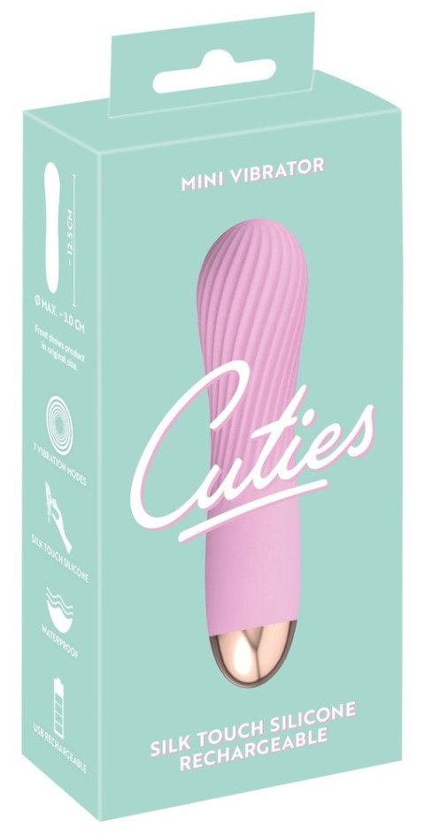 MINI WIBRATOR Cuties RÓŻOWY MINI WIBRATOR Cuties RÓŻOWY