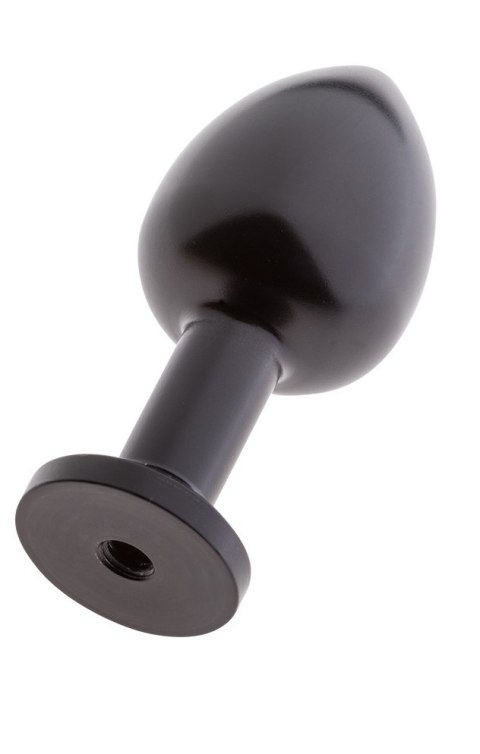MALESATION Alu-Plug with suction cup small, black MALESATION Alu-Plug with suction cup small, black