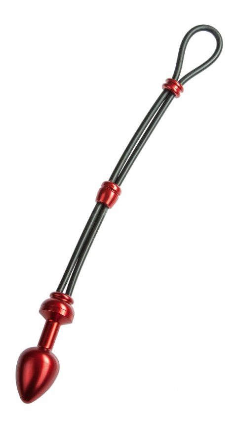MALESATION Cock-Grip with Alu-Plug medium, red MALESATION Cock-Grip with Alu-Plug medium, red