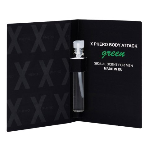Feromony - X-PHERO MEN GREEN 1ml. Feromony - X-PHERO MEN GREEN 1ml.