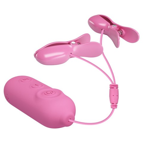 PRETTY LOVE -NIPPLE CLIP, 7 vibration functions 3 electric shock functions PRETTY LOVE -NIPPLE CLIP, 7 vibration functions 3 electric shock functions