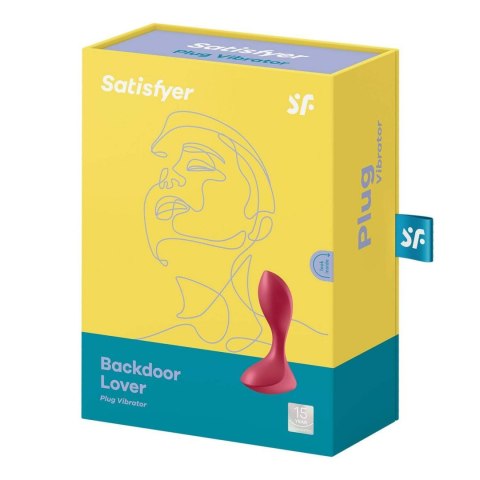 Wibrująca zatyczka analna satisfyer backdoor lover Wibrująca zatyczka analna satisfyer backdoor lover