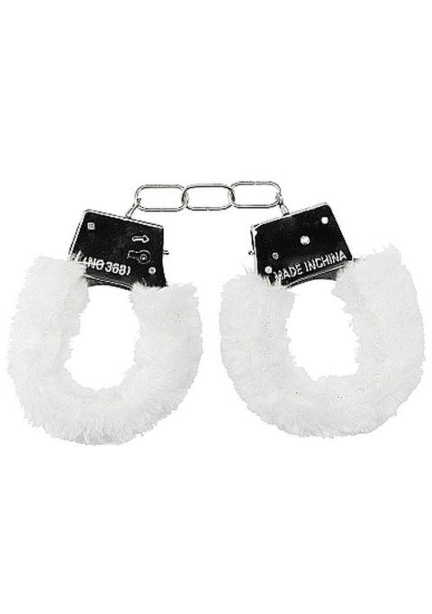 Beginner"s Handcuffs Furry - White Beginner"s Handcuffs Furry - White