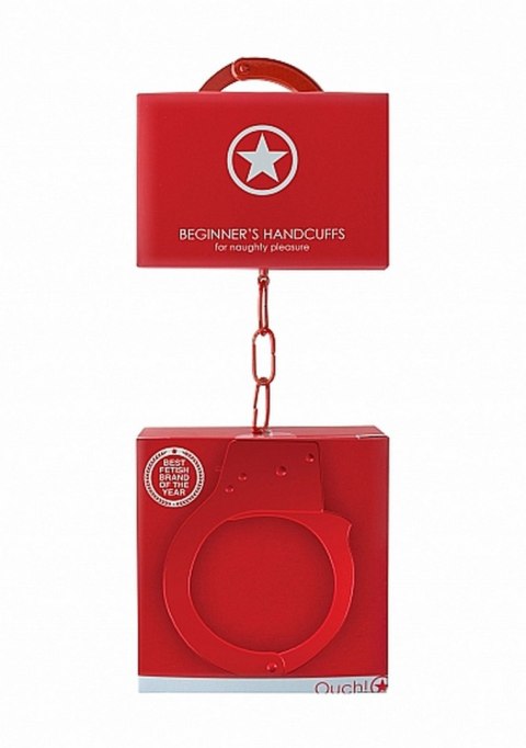 Beginner"s Handcuffs - Red Beginner"s Handcuffs - Red