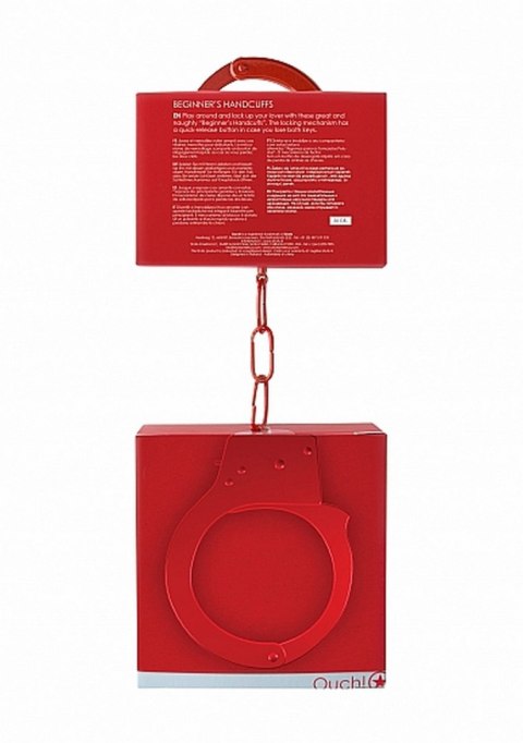 Beginner"s Handcuffs - Red Beginner"s Handcuffs - Red