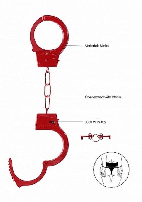 Beginner"s Handcuffs - Red Beginner"s Handcuffs - Red