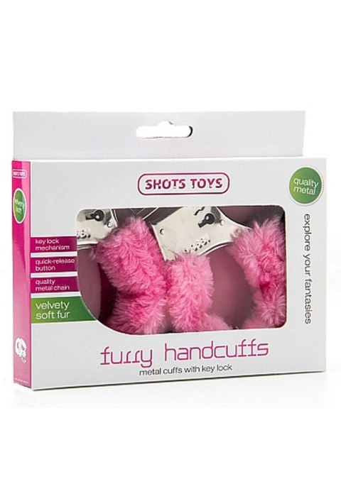 Furry Handcuffs - Pink Furry Handcuffs - Pink