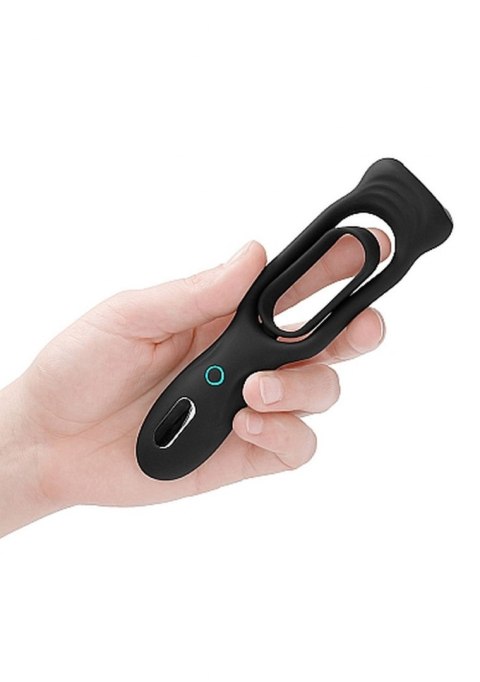 N0. 88 - Vibrating Rechargeable Cock Ring - Black N0. 88 - Vibrating Rechargeable Cock Ring - Black