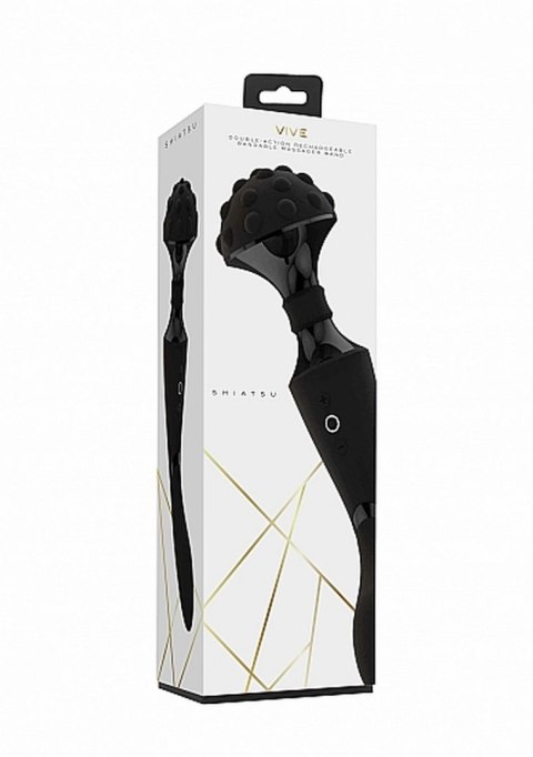 Stymulator- Shiatsu Bendable Massager Wand - Black Stymulator- Shiatsu Bendable Massager Wand - Black