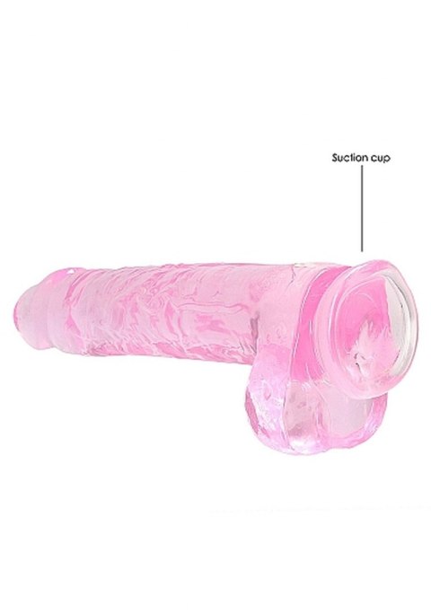 9" / 23 cm Realistic Dildo With Balls - Pink 9" / 23 cm Realistic Dildo With Balls - Pink