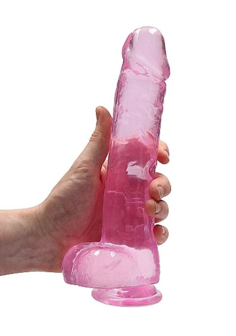 9" / 23 cm Realistic Dildo With Balls - Pink 9" / 23 cm Realistic Dildo With Balls - Pink