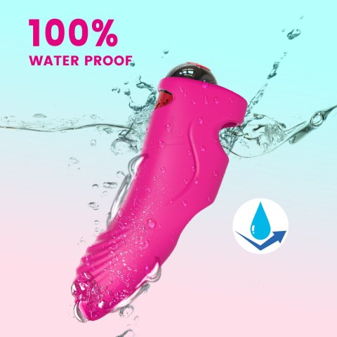 WIBRUJĄCA NAKŁADKA NA PALEC Aurora pink WIBRUJĄCA NAKŁADKA NA PALEC Aurora pink