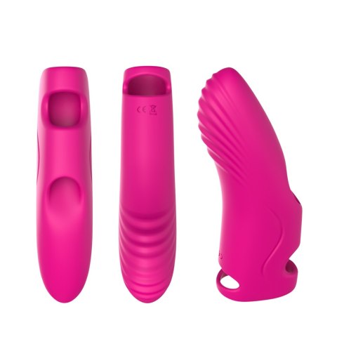 WIBRUJĄCA NAKŁADKA NA PALEC Aurora pink WIBRUJĄCA NAKŁADKA NA PALEC Aurora pink