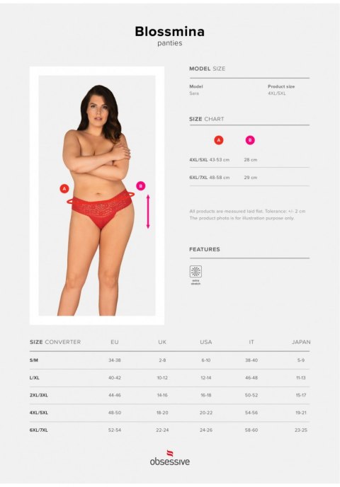 Bielizna-Blossmina figi 6XL/7XL Bielizna-Blossmina figi 6XL/7XL