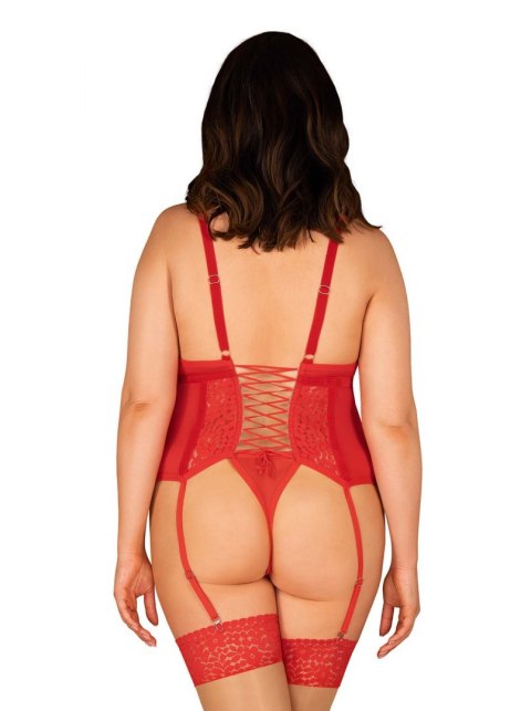 Bielizna-Blossmina gorset i stringi 4XL/5XL Bielizna-Blossmina gorset i stringi 4XL/5XL