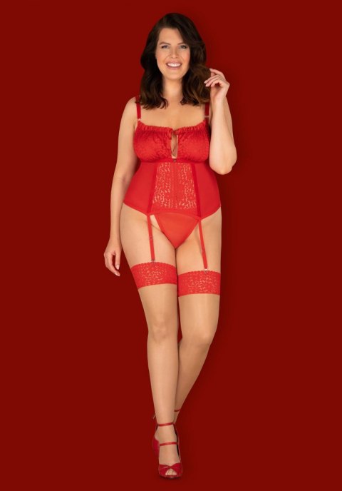 Bielizna-Blossmina gorset i stringi 4XL/5XL Bielizna-Blossmina gorset i stringi 4XL/5XL