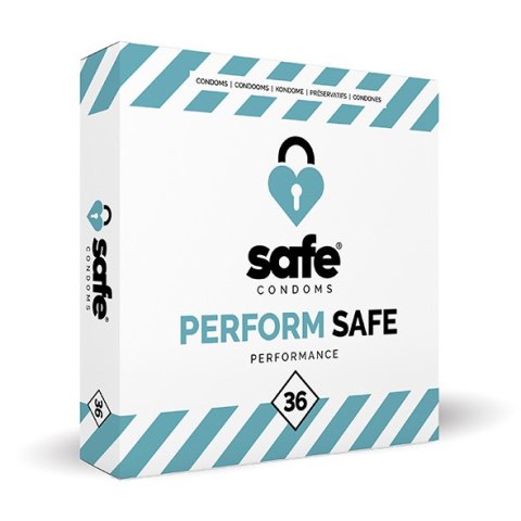 SAFE - Condoms Perform Safe Performance (36 pcs)