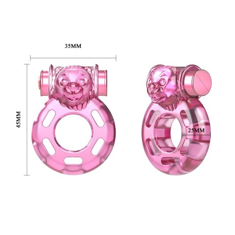 BAILE - Cockring VIBRATOR & CONDOM BAILE - Cockring VIBRATOR & CONDOM