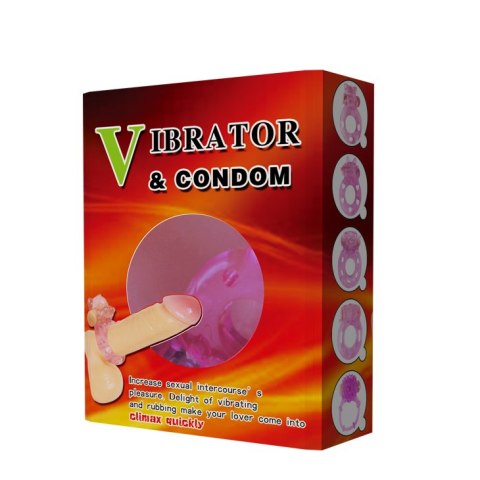 BAILE - Cockring VIBRATOR & CONDOM BAILE - Cockring VIBRATOR & CONDOM