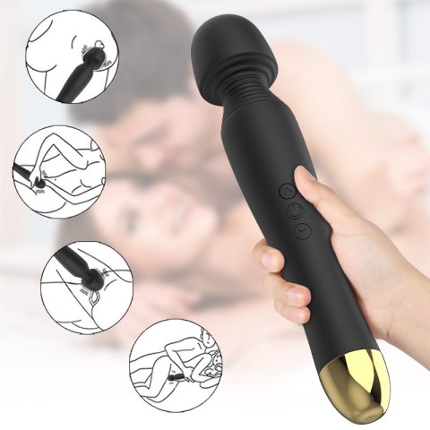 WIBRATOR SEX MASAŻER DO ŁECHTACZKI Black USB 6 Vibration WIBRATOR SEX MASAŻER DO ŁECHTACZKI Black USB 6 Vibration