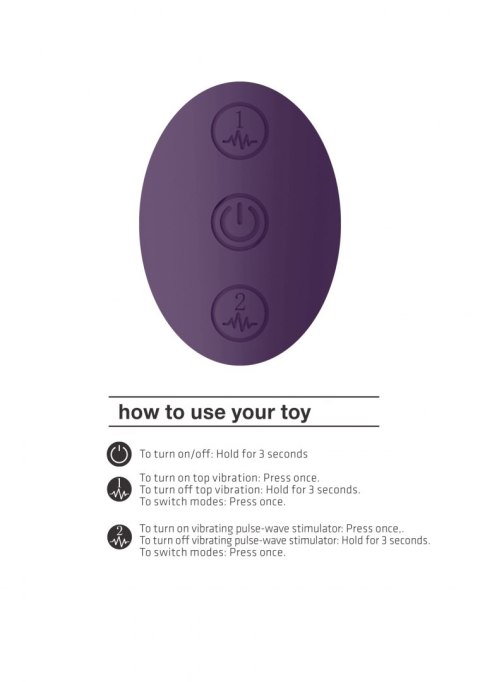 Enora - Wand & Vibrator - Purple Enora - Wand & Vibrator - Purple