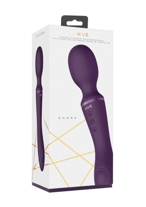 Enora - Wand & Vibrator - Purple Enora - Wand & Vibrator - Purple