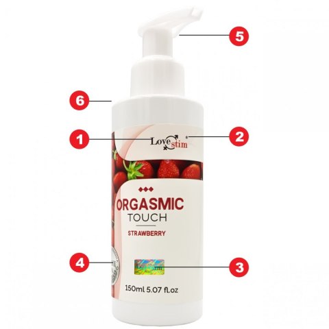 Olejek-ORGASMIC TOUCH STAWBERRY 150 ml Olejek-ORGASMIC TOUCH STAWBERRY 150 ml