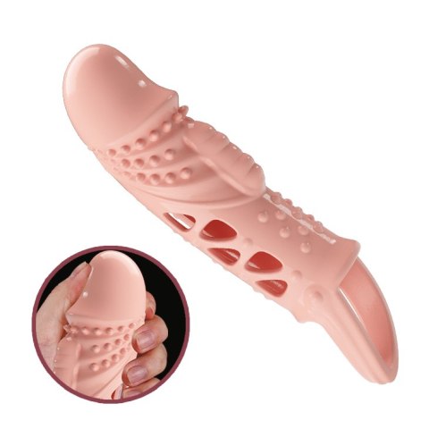 PRZEDŁUŻKA NA PENISA PRETTY LOVE - Cecelia PENIS SLEEVE , Vibration PRZEDŁUŻKA NA PENISA PRETTY LOVE - Cecelia PENIS SLEEVE , Vibration