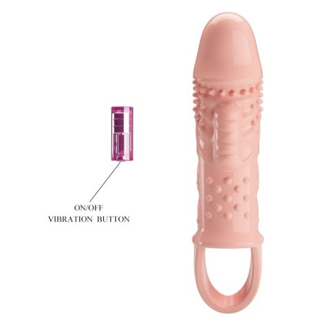 PRZEDŁUŻKA NA PENISA PRETTY LOVE - Cecelia PENIS SLEEVE , Vibration PRZEDŁUŻKA NA PENISA PRETTY LOVE - Cecelia PENIS SLEEVE , Vibration