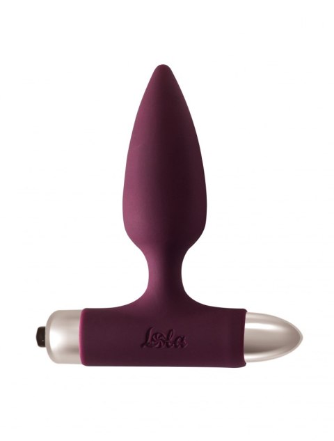 Vibrating Anal Plug Spice it up New Edition Glory Wine red