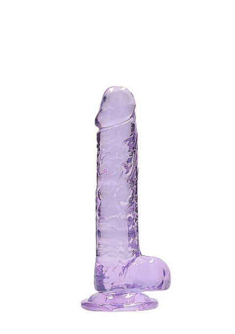 7" / 18 cm Realistic Dildo With Balls - Purple 7" / 18 cm Realistic Dildo With Balls - Purple
