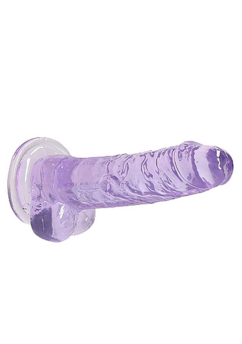 7" / 18 cm Realistic Dildo With Balls - Purple 7" / 18 cm Realistic Dildo With Balls - Purple
