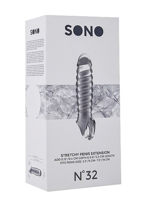 No.32 - Stretchy Penis Extension - Translucent No.32 - Stretchy Penis Extension - Translucent