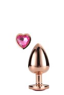 GLEAMING LOVE ROSE GOLD PLUG SMALL