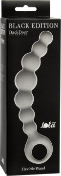 Plug-Anal Beads Flexible Wand Grey