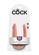 Dildo-COCK DOUBLE TROUBLE S FLESH