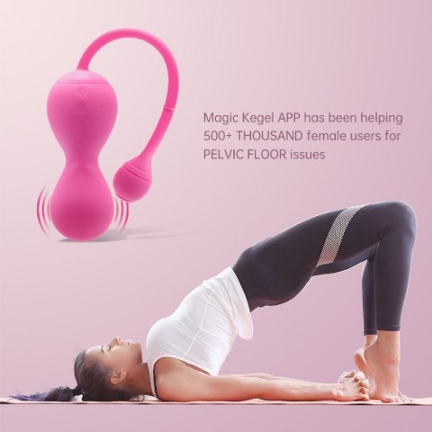 Magic Motion - Smart Kegel Master Balls Pink Magic Motion - Smart Kegel Master Balls Pink