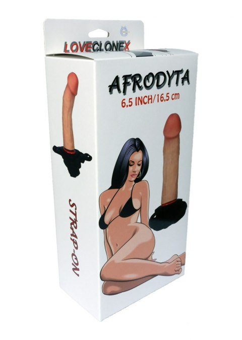 Proteza-AFRODYTA Strap On-LOVECLONEX 6,5"""" Proteza-AFRODYTA Strap On-LOVECLONEX 6,5""""
