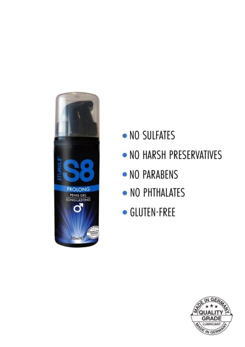 Żel/sprej-S8 Prolong Gel 30ml Żel/sprej-S8 Prolong Gel 30ml