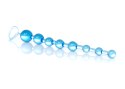 Plug/kulki-Jelly Anal 10 Beads Blue