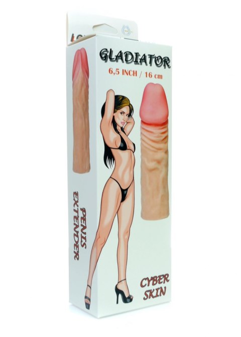 PRZEDŁUŻKA NA PENISA Stymulator GLADIATOR PRZEDŁUŻKA NA PENISA Stymulator GLADIATOR