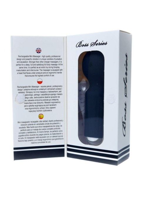 Stymulator-Rechargeable Mini Masager USB 20 Functions - Black Stymulator-Rechargeable Mini Masager USB 20 Functions - Black