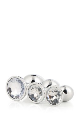 GLEAMING LOVE SILVER PLUG SET