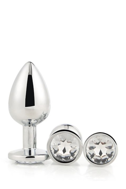 GLEAMING LOVE SILVER PLUG SET GLEAMING LOVE SILVER PLUG SET