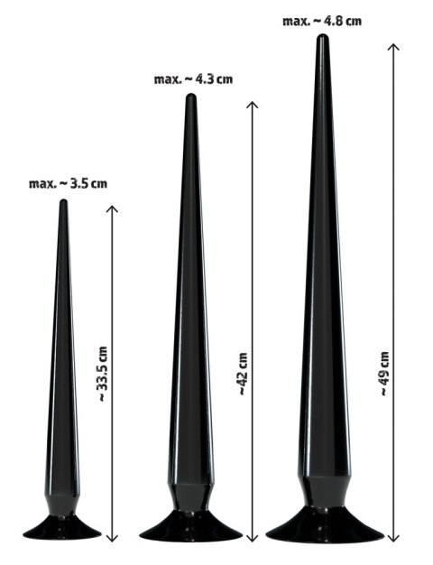 Super Long Anal Plug Set Super Long Anal Plug Set