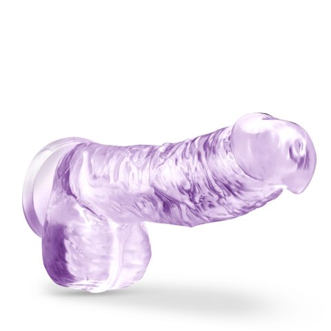 NATURALLY YOURS 6" CRYSTALLINE DILDO AMETHYST NATURALLY YOURS 6" CRYSTALLINE DILDO AMETHYST
