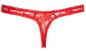 Lace String red M