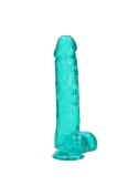 Realistic Dildo with Balls - 10""/ 25,4 cm