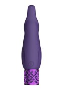 Sparkle - Rechargeable Silicone Bullet - Purple