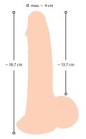 NS Dildo with movable skin 19